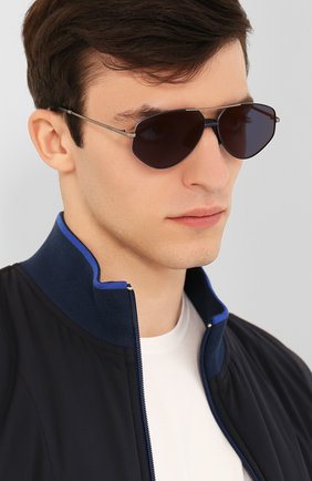 Женские солнцезащитные очки KENZO синего цвета по цене 13100 руб., арт. KZ40014U 13X | Фото 3 Женские солнцезащитные очки KENZO синего цвета, арт. KZ40014U 13X | Фото 3