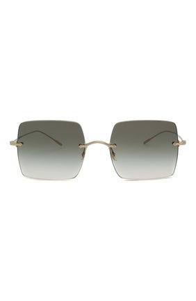 Женские солнцезащитные очки OLIVER PEOPLES серого цвета по цене 23000 руб., арт. 1268S-503520 | Фото 3 Женские солнцезащитные очки OLIVER PEOPLES серого цвета, арт. 1268S-503520 | Фото 3
