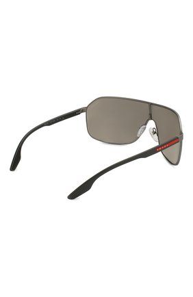 Женские солнцезащитные очки PRADA LINEA ROSSA серого цвета по цене 14900 руб., арт. 53VS-TWW2B0 | Фото 4 Женские солнцезащитные очки PRADA LINEA ROSSA серого цвета, арт. 53VS-TWW2B0 | Фото 4