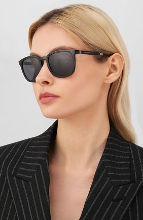 Женские солнцезащитные очки DOLCE & GABBANA черного цвета по цене 17000 руб., арт. 6115-501/81 | Фото 2 Женские солнцезащитные очки DOLCE & GABBANA черного цвета, арт. 6115-501/81 | Фото 2