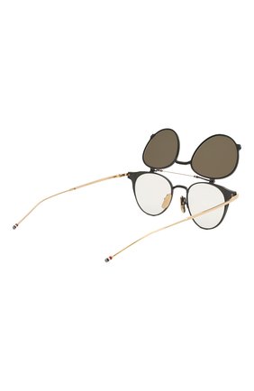 Женские солнцезащитные очки THOM BROWNE серого цвета по цене 78200 руб., арт. TB-814-01 | Фото 7 Женские солнцезащитные очки THOM BROWNE серого цвета, арт. TB-814-01 | Фото 7