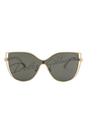 Женские солнцезащитные очки DOLCE & GABBANA золотого цвета по цене 16300 руб., арт. 2236-02/P | Фото 3 Женские солнцезащитные очки DOLCE & GABBANA золотого цвета, арт. 2236-02/P | Фото 3