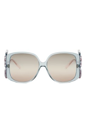 Женские солнцезащитные очки GIORGIO ARMANI голубого цвета по цене 21700 руб., арт. 8137-5855K7 | Фото 3 Женские солнцезащитные очки GIORGIO ARMANI голубого цвета, арт. 8137-5855K7 | Фото 3