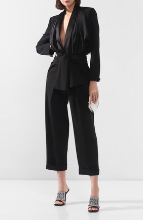 Женские брюки ALEXANDER WANG черного цвета по цене 75950 руб., арт. 1WC1204230 | Фото 2 Женские брюки ALEXANDER WANG черного цвета, арт. 1WC1204230 | Фото 2