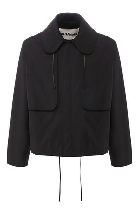 Мужская куртка JIL SANDER черного цвета по цене 97400 руб., арт. JSMQ420101-MQ450800 | Фото 1 Мужская куртка JIL SANDER черного цвета, арт. JSMQ420101-MQ450800 | Фото 1