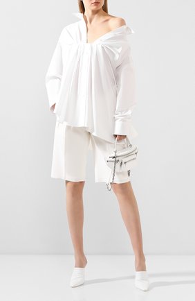 Женская хлопковая рубашка ALEXANDER WANG белого цвета по цене 95150 руб., арт. 1WC1201336 | Фото 2 Женская хлопковая рубашка ALEXANDER WANG белого цвета, арт. 1WC1201336 | Фото 2