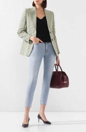 Женская кожаные туфли GIORGIO ARMANI черного цвета по цене 136000 руб., арт. X1E718/XF085/CCR0 | Фото 2 Женская кожаные туфли GIORGIO ARMANI черного цвета, арт. X1E718/XF085/CCR0 | Фото 2
