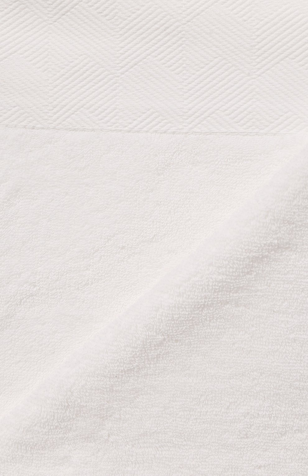 Мужского хлопковое полотенце FRETTE белого цвета по цене 6100 руб., арт. FR6244 D0300 100B | Фото 2 Мужского хлопковое полотенце FRETTE белого цвета, арт. FR6244 D0300 100B | Фото 2