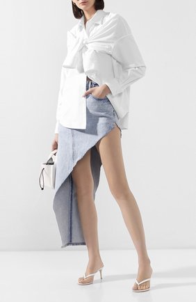 Женская хлопковая рубашка ALEXANDER WANG белого цвета по цене 66500 руб., арт. 1WC1201317 | Фото 2 Женская хлопковая рубашка ALEXANDER WANG белого цвета, арт. 1WC1201317 | Фото 2