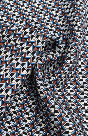 Мужской шелковый платок ETON синего цвета, арт. A000 32485 | Фото 2 (Материал: Текстиль, Шелк)