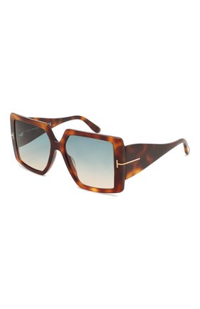 Женские солнцезащитные очки TOM FORD коричневого цвета по цене 25150 руб., арт. TF790 53P | Фото 1 Женские солнцезащитные очки TOM FORD коричневого цвета, арт. TF790 53P | Фото 1