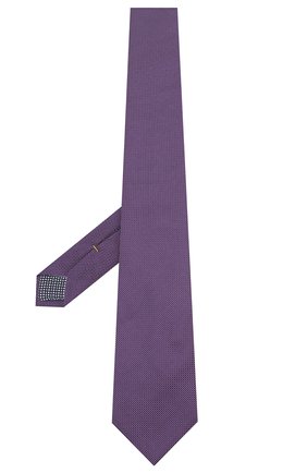 Мужской шелковый галстук ETON фиолетового цвета, арт. A000 32475 | Фото 2 (Материал: Текстиль, Шелк; Принт: С принтом)