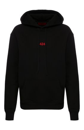 Мужской хлопковое худи 424 черного цвета по цене 37950 руб., арт. 8008.115.0999 | Фото 1 Мужской хлопковое худи 424 черного цвета, арт. 8008.115.0999 | Фото 1