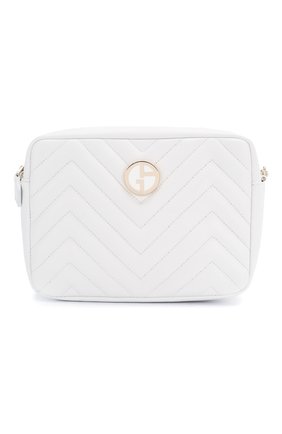 Женская сумка GIORGIO ARMANI белого цвета по цене 76200 руб., арт. Y1B040/YEZ9X | Фото 1 Женская сумка GIORGIO ARMANI белого цвета, арт. Y1B040/YEZ9X | Фото 1