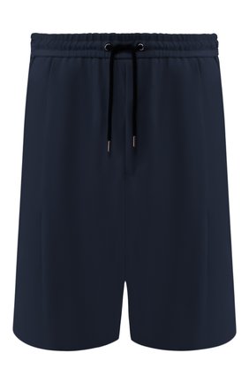Мужские хлопковые шорты GIORGIO ARMANI темно-синего цвета по цене 57450 руб., арт. 9SGPB003/T01MP | Фото 1 Мужские хлопковые шорты GIORGIO ARMANI темно-синего цвета, арт. 9SGPB003/T01MP | Фото 1 (Материал внешний: Хлопок; Длина Шорты М: Ниже колена; Принт: Без принта; Мужское Кросс-КТ: Шорты-одежда; Стили: Кэжуэл)