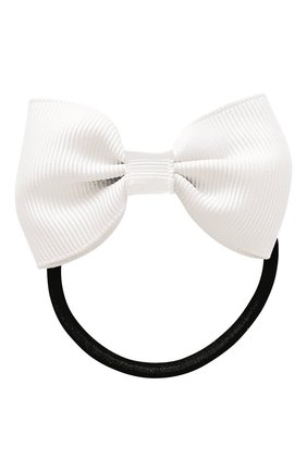 Детская резинка bowtie bow MILLEDEUX белого цвета по цене 800 руб., арт. 029-CGC-05 | Фото 1 Детская резинка bowtie bow MILLEDEUX белого цвета, арт. 029-CGC-05 | Фото 1