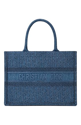 Женская сумка-тоут dior book DIOR синего цвета по цене 210000 руб., арт. M1296ZWALM928 | Фото 1 Женская сумка-тоут dior book DIOR синего цвета, арт. M1296ZWALM928 | Фото 1