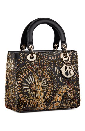Женская сумка lady dior animals medium DIOR коричневого цвета по цене 415000 руб., арт. M0565OWAQM16E | Фото 2 Женская сумка lady dior animals medium DIOR коричневого цвета, арт. M0565OWAQM16E | Фото 2