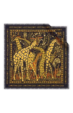 Женский шелковый платок dior animals giraffe DIOR желтого цвета по цене 22000 руб., арт. 01DAN070I602C284 | Фото 1 Женский шелковый платок dior animals giraffe DIOR желтого цвета, арт. 01DAN070I602C284 | Фото 1