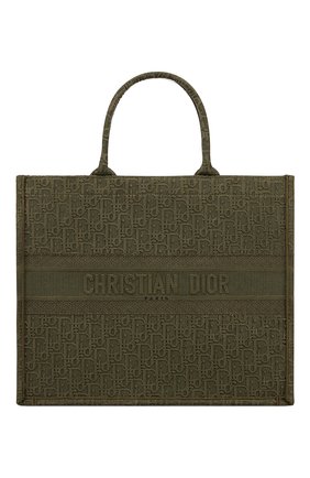 Женская сумка-тоут dior book DIOR зеленого цвета по цене 205000 руб., арт. M1286ZWAFM042 | Фото 1 Женская сумка-тоут dior book DIOR зеленого цвета, арт. M1286ZWAFM042 | Фото 1