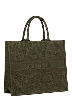 Женская сумка-тоут dior book DIOR зеленого цвета по цене 205000 руб., арт. M1286ZWAFM042 | Фото 2 Женская сумка-тоут dior book DIOR зеленого цвета, арт. M1286ZWAFM042 | Фото 2
