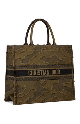 Женская сумка-тоут dior book DIOR зеленого цвета по цене 230000 руб., арт. M1286ZWAHM042 | Фото 2 Женская сумка-тоут dior book DIOR зеленого цвета, арт. M1286ZWAHM042 | Фото 2
