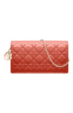 Женский клатч lady dior DIOR красного цвета по цене 132000 руб., арт. S0204OVRBM33O | Фото 1 Женский клатч lady dior DIOR красного цвета, арт. S0204OVRBM33O | Фото 1