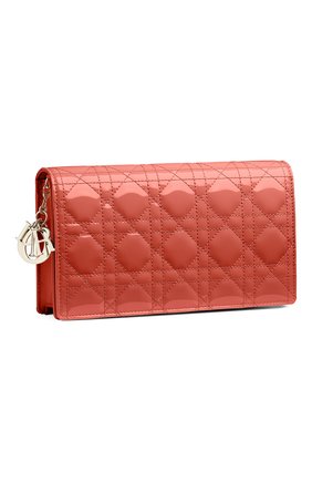 Женский клатч lady dior DIOR красного цвета по цене 132000 руб., арт. S0204OVRBM33O | Фото 2 Женский клатч lady dior DIOR красного цвета, арт. S0204OVRBM33O | Фото 2