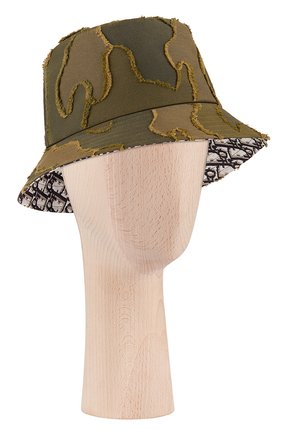 Женская хлопковая панама DIOR хаки цвета по цене 56000 руб., арт. 01CAM923I130C683 | Фото 1 Женская хлопковая панама DIOR хаки цвета, арт. 01CAM923I130C683 | Фото 1