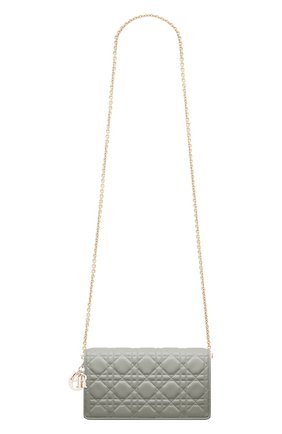 Женский клатч lady dior DIOR серого цвета по цене 132000 руб., арт. S0204ONMJM41G | Фото 1 Женский клатч lady dior DIOR серого цвета, арт. S0204ONMJM41G | Фото 1