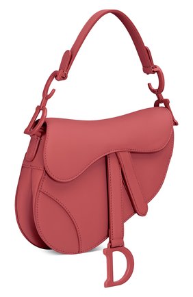 Женская сумка saddle mini DIOR розового цвета по цене 200000 руб., арт. M0447ILLOM59P | Фото 2 Женская сумка saddle mini DIOR розового цвета, арт. M0447ILLOM59P | Фото 2