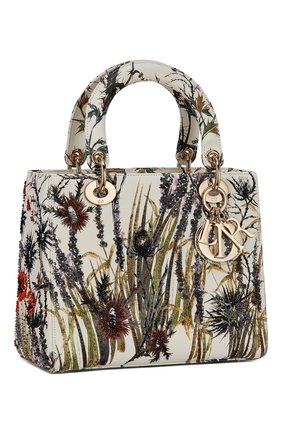 Женская сумка lady dior jardin naturel DIOR бежевого цвета по цене 450000 руб., арт. M0565ORAXM941 | Фото 2 Женская сумка lady dior jardin naturel DIOR бежевого цвета, арт. M0565ORAXM941 | Фото 2
