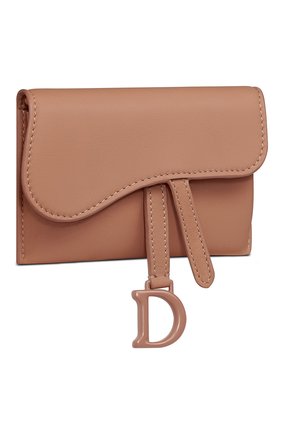Женские кожаный кошелек на цепочке saddle mini DIOR розового цвета по цене 50900 руб., арт. S5654ILLOM49P | Фото 2 Женские кожаный кошелек на цепочке saddle mini DIOR розового цвета, арт. S5654ILLOM49P | Фото 2