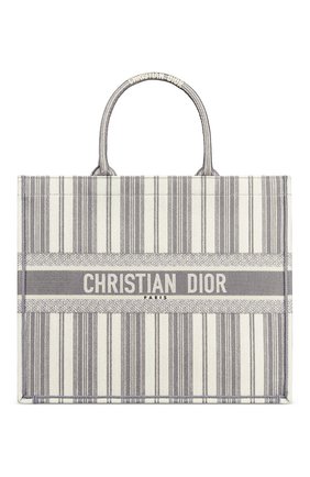 Женская сумка-тоут dior book diorivierа DIOR серого цвета по цене 220000 руб., арт. M1286ZRISM932 | Фото 1 Женская сумка-тоут dior book diorivierа DIOR серого цвета, арт. M1286ZRISM932 | Фото 1