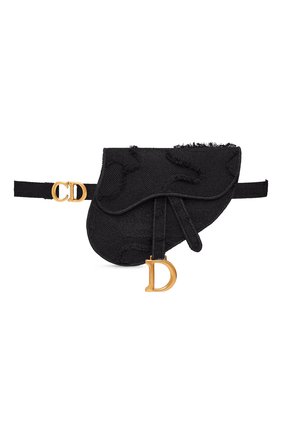 Женская поясная сумка saddle DIOR черного цвета по цене 152000 руб., арт. S5632CWAHM989 | Фото 1 Женская поясная сумка saddle DIOR черного цвета, арт. S5632CWAHM989 | Фото 1