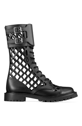 Женские кожаные ботинки d-trap DIOR черного цвета по цене 134000 руб., арт. KCI601CFMS900 | Фото 1 Женские кожаные ботинки d-trap DIOR черного цвета, арт. KCI601CFMS900 | Фото 1