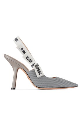 Женская текстильные туфли j'adior DIOR серого цвета по цене 69500 руб., арт. KCC201TFLS33G | Фото 1 Женская текстильные туфли j'adior DIOR серого цвета, арт. KCC201TFLS33G | Фото 1
