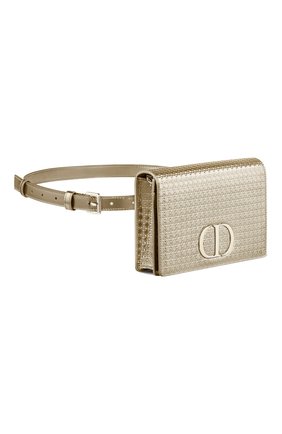 Женская поясная сумка 30 montaigne DIOR золотого цвета по цене 163500 руб., арт. S2086OSKCM07J | Фото 2 Женская поясная сумка 30 montaigne DIOR золотого цвета, арт. S2086OSKCM07J | Фото 2