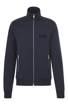 Мужская толстовка DIOR темно-синего цвета по цене 84400 руб., арт. 013J201A0571C540 | Фото 1 Мужская толстовка DIOR темно-синего цвета, арт. 013J201A0571C540 | Фото 1