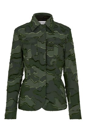 Женский жакет camouflage DIOR зеленого цвета по цене 205000 руб., арт. 017V55A2960X6830 | Фото 1 Женский жакет camouflage DIOR зеленого цвета, арт. 017V55A2960X6830 | Фото 1