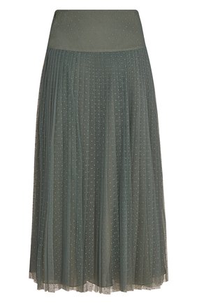 Женская юбка point d'esprit DIOR зеленого цвета по цене 265000 руб., арт. 841J50A8810X5450 | Фото 2 Женская юбка point d'esprit DIOR зеленого цвета, арт. 841J50A8810X5450 | Фото 2