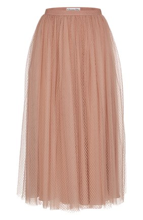 Женская юбка DIOR розового цвета по цене 225000 руб., арт. 021J31A8750X4220 | Фото 1 Женская юбка DIOR розового цвета, арт. 021J31A8750X4220 | Фото 1