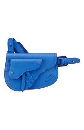 Мужская кожаная сумка saddle DIOR синего цвета по цене 135000 руб., арт. 1ADPO095YMJH56E | Фото 1 Мужская кожаная сумка saddle DIOR синего цвета, арт. 1ADPO095YMJH56E | Фото 1