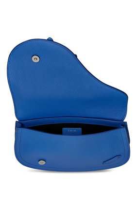 Мужская кожаная сумка saddle DIOR синего цвета по цене 135000 руб., арт. 1ADPO095YMJH56E | Фото 2 Мужская кожаная сумка saddle DIOR синего цвета, арт. 1ADPO095YMJH56E | Фото 2