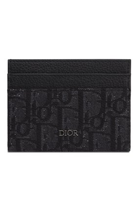 Мужской футляр для кредитных карт DIOR черного цвета по цене 28500 руб., арт. 2OBCH096YSEH03E | Фото 1 Мужской футляр для кредитных карт DIOR черного цвета, арт. 2OBCH096YSEH03E | Фото 1