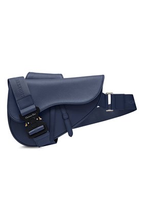 Мужская кожаная сумка saddle DIOR синего цвета по цене 200000 руб., арт. 1ADPO093YMJH49E | Фото 1 Мужская кожаная сумка saddle DIOR синего цвета, арт. 1ADPO093YMJH49E | Фото 1