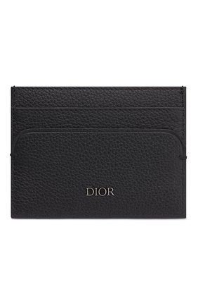Мужской кожаный футляр для кредитных карт DIOR черного цвета по цене 24500 руб., арт. 2DSCH100YVHH00N | Фото 1 Мужской кожаный футляр для кредитных карт DIOR черного цвета, арт. 2DSCH100YVHH00N | Фото 1