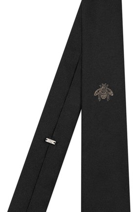 Мужской шелковый галстук DIOR черного цвета по цене 17000 руб., арт. 02C1047A0318C981 | Фото 2 Мужской шелковый галстук DIOR черного цвета, арт. 02C1047A0318C981 | Фото 2