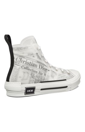 Мужские текстильные кеды b23 dior x daniel arsham DIOR белого цвета по цене 81000 руб., арт. 3SH118YUOH069 | Фото 2 Мужские текстильные кеды b23 dior x daniel arsham DIOR белого цвета, арт. 3SH118YUOH069 | Фото 2