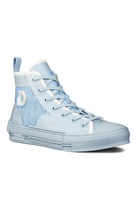 Мужские текстильные кеды b23 dior x daniel arsham DIOR голубого цвета по цене 86000 руб., арт. 3SH118YUPH561 | Фото 2 Мужские текстильные кеды b23 dior x daniel arsham DIOR голубого цвета, арт. 3SH118YUPH561 | Фото 2